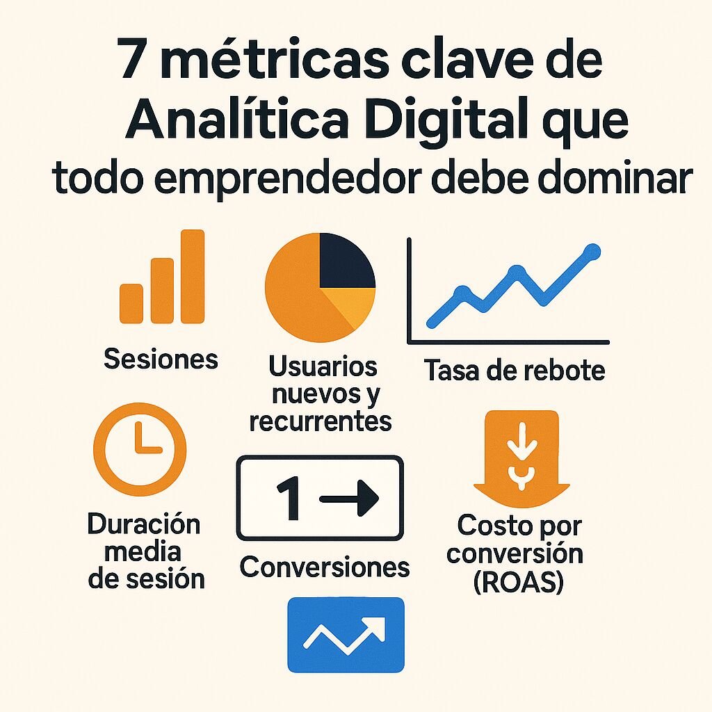 7 métricas clave de Analítica Digital que todo emprendedor debe dominar